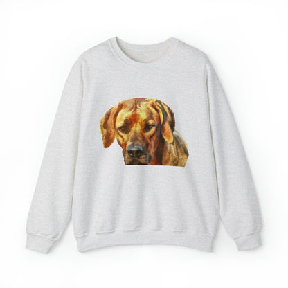 Rhodesian Ridgeback 'Zulu' Unisex 50/50 Crewneck Sweatshirt