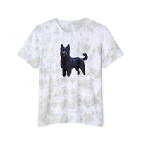 Croatian Sheepdog Unisex Fashion Tie-Dyed T-Shirt