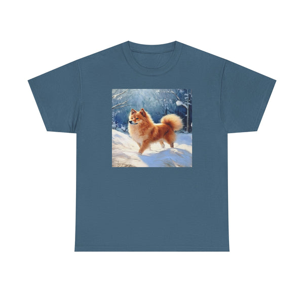 Finnish Spitz Unisex Heavy Cotton Tee