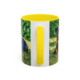 Rottweiler - Lina Accent Coffee Mug (11, 15oz)