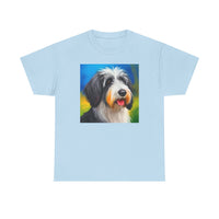 Polish Lowland Sheepdog Unisex Heavy Cotton Tee
