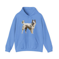 Pyrenean Shepherd Unisex 50/50 Hooded Sweatshirt