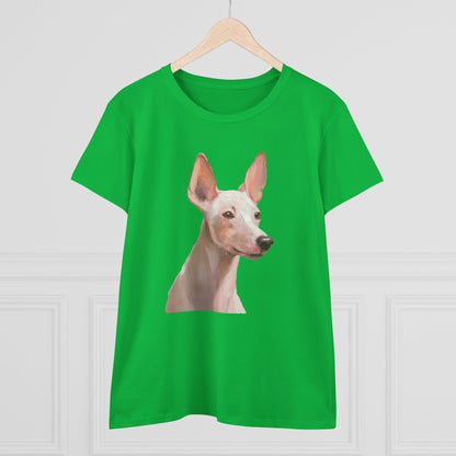 Xoloitzcuintli 'Mexican Hairless' Women's Midweight Cotton Tee