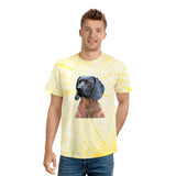 Bavarian Mountain Scent Hound Unisex Cotton Tie-Dye Tee, Cyclone