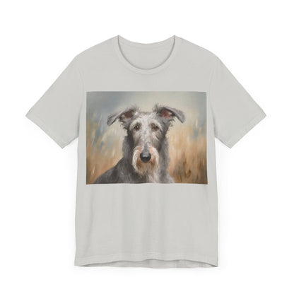 Scottish Deerhound Unisex Jersey Short Sleeve Tee