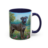 Treeing Tennessee Brindle Ceramic Accent Coffee Mug  - 2 Sizes