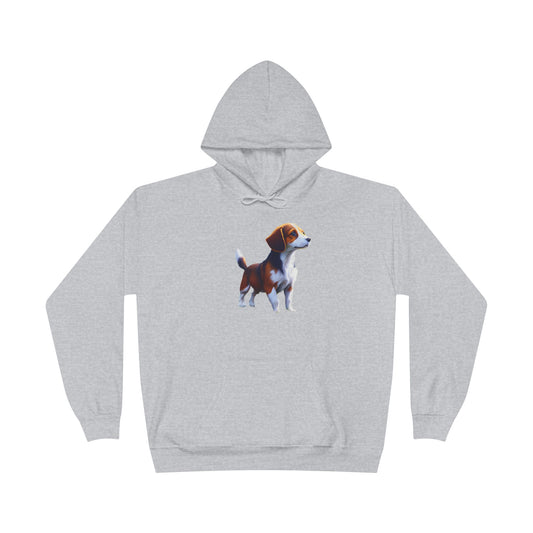Drever Puppy Unisex Fleece Lined Pullover Hoodie Sweatshirt