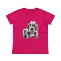 Spinone Italiano Women's Midweight Cotton Tee