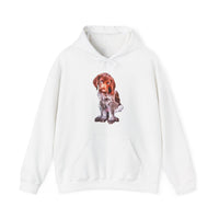 German Short-Hair Pointer 'Benny' Unisex Hooded Sweatshirt