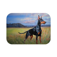 Doberman Pinscher - Bathroom Rug Mat - Elegant Pet Lover Decor