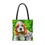 Cocker Spaniel 'Hogan' Tote Bag