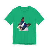 Boston Terrier 'Skipper' Unisex Jersey Short Sleeve Tee