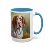 Bracco Italiano 'Italian Pointer' Cerami Accent Coffee Mug,  2 Sizes