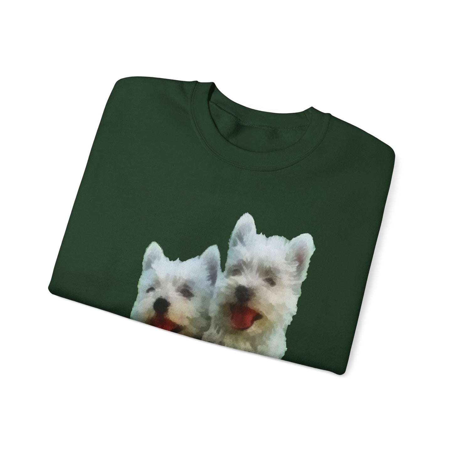 West Highland Terrier - Westie - Unisex 50/50 Crewneck Sweatshirt