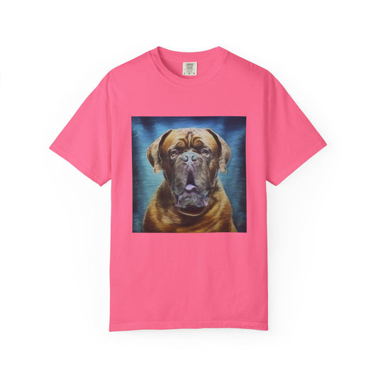 Dogue de Bordeaux Unisex Relaxed Fit Garment-Dyed T-shirt