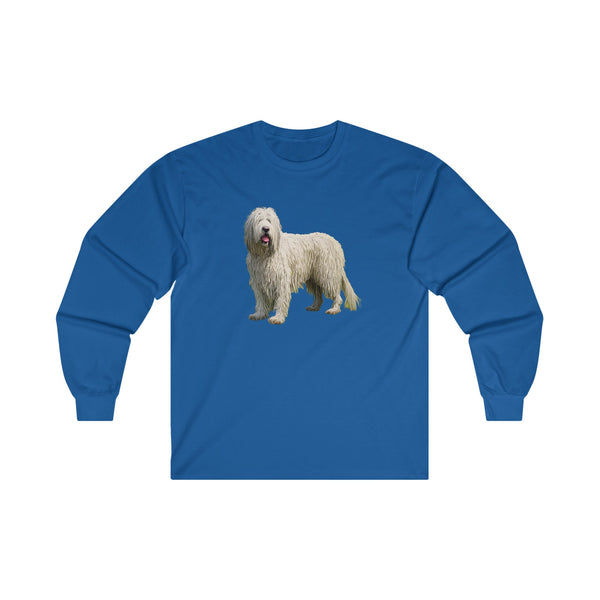 Komondor Unisex Classic Cotton Long Sleeve Tee