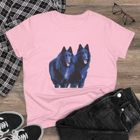 Belgian Shepherds Women's Midweight Cotton Tee - Style Meets Comfort