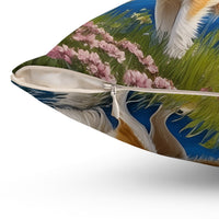 Norrbottenspets - Spun Polyester Throw Pillow