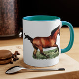 Horse 'Sam' Accent Coffee Mug, 11oz