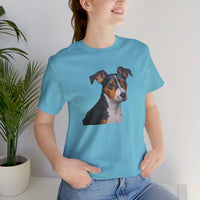 Teddy Roosevelt Terrier Unisex Jersey Short Sleeve Tee