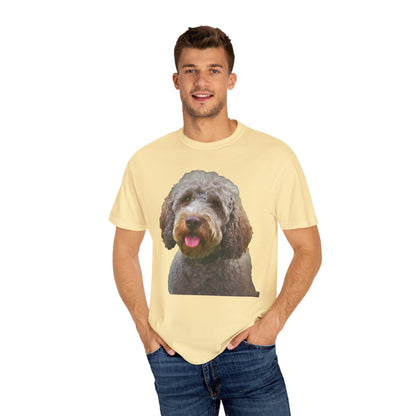 Lagotto Romagnolo 'Italian Truffle Dog' Unisex Garment-Dyed T-shirt