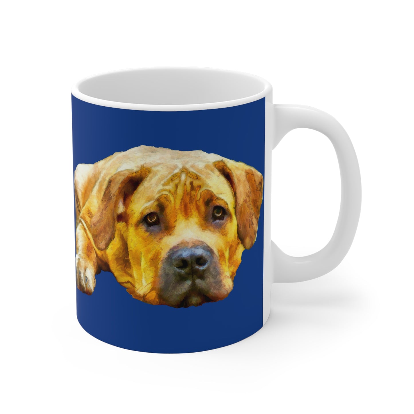 Boerboel Accent Coffee Mug - 11oz
