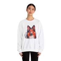 Rough Coated Collie - Unisex Crewneck Sweatshirt