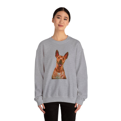 Peruvian Inca Orchid Unisex 50/50 Crewneck Sweatshirt