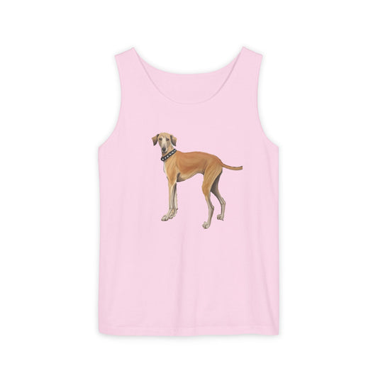 Sloughi - Unisex Relaxed Fit Garment-Dyed Tank Top