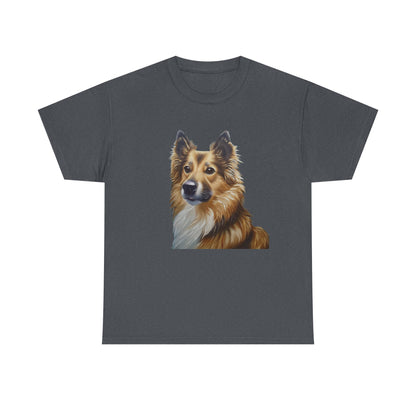 Icelandic Sheepdog Unisex Heavy Cotton Tee