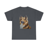 Icelandic Sheepdog Unisex Heavy Cotton Tee