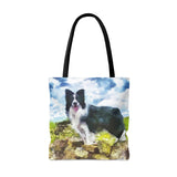 Border Collie '#1' -  Tote Bag