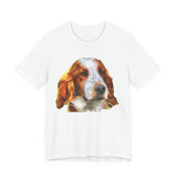 Irish Red & White Setter - Unisex Jersey Short Sleeve Tee
