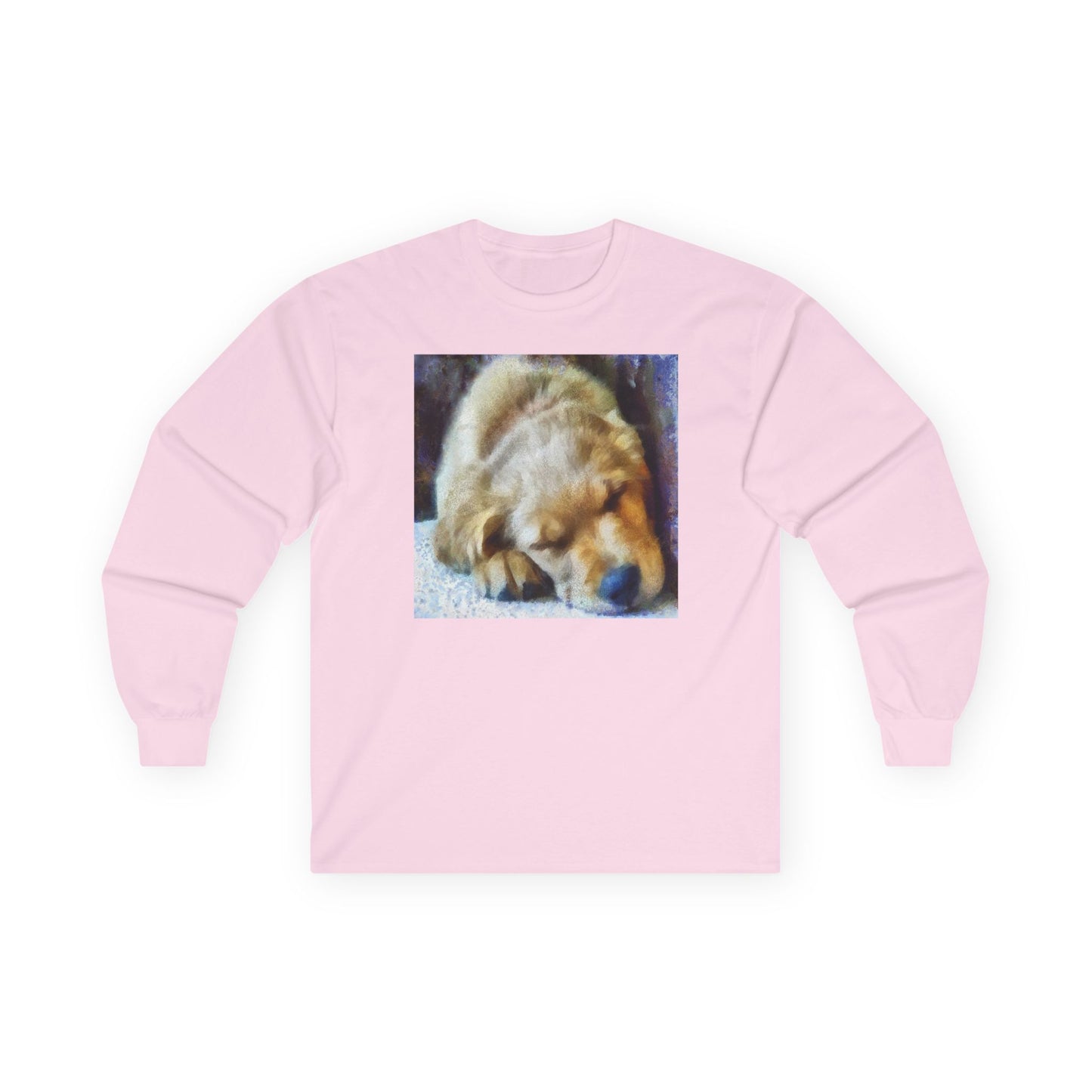Golden Retriever Zuko Unisex Cotton Long Sleeve Tee