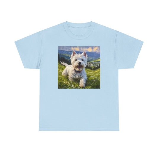 "Westie Dreamy Tribute Unisex Heavy Cotton Tee"