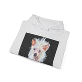 Chinese Crested Unisex 50/50 Hooded Sweatshirt