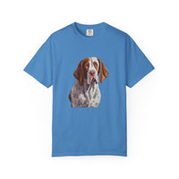 Bracco Italiano Unisex Relaxed Fit Garment-Dyed T-shirt