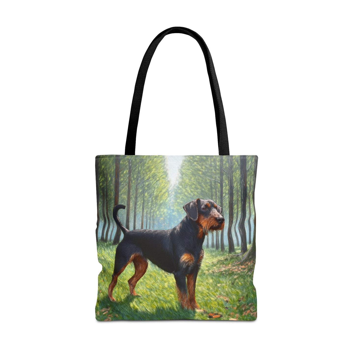 Jagdterrier Polyester Tote Bag: A Hunter's Companion