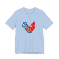 Rooster 'Craw' Unisex Jersey Short Sleeve Tee