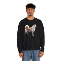 Kishu Ken - Unisex 50/50 Crewneck Sweatshirt