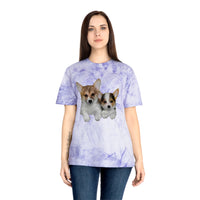 Welsh Corgi 'Cousins' Color Blast T-Shirt by DoggyLips™