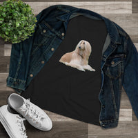 Afghan Hound Women's Relaxed Fit Cotton Tee