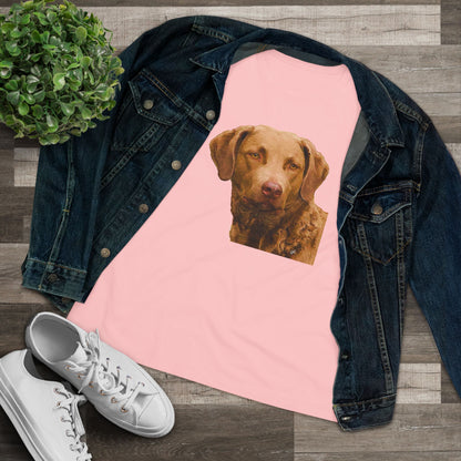 Chesapeake Bay Retriever Women's Relaxed Fit Cotton Tee