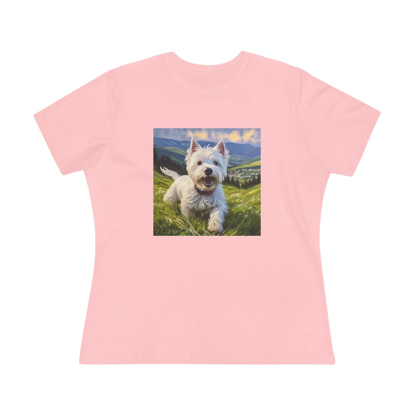 Westie #2 - Women's Relaxed Fit Cotton Tee