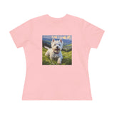 Westie #2 - Women's Relaxed Fit Cotton Tee