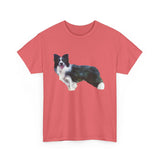 Border Collie '#1'  -  Unisex Heavy Cotton Tee