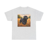 Black Russian Terrier Unisex Heavy Cotton Tee