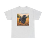 Black Russian Terrier Unisex Heavy Cotton Tee