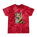 Icelandic Sheepdog Classic Tie-Dye Tee, Crystal