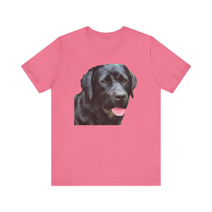 Labrador Retriever 'Rizzo' Unisex Jersey Short Sleeve Tee